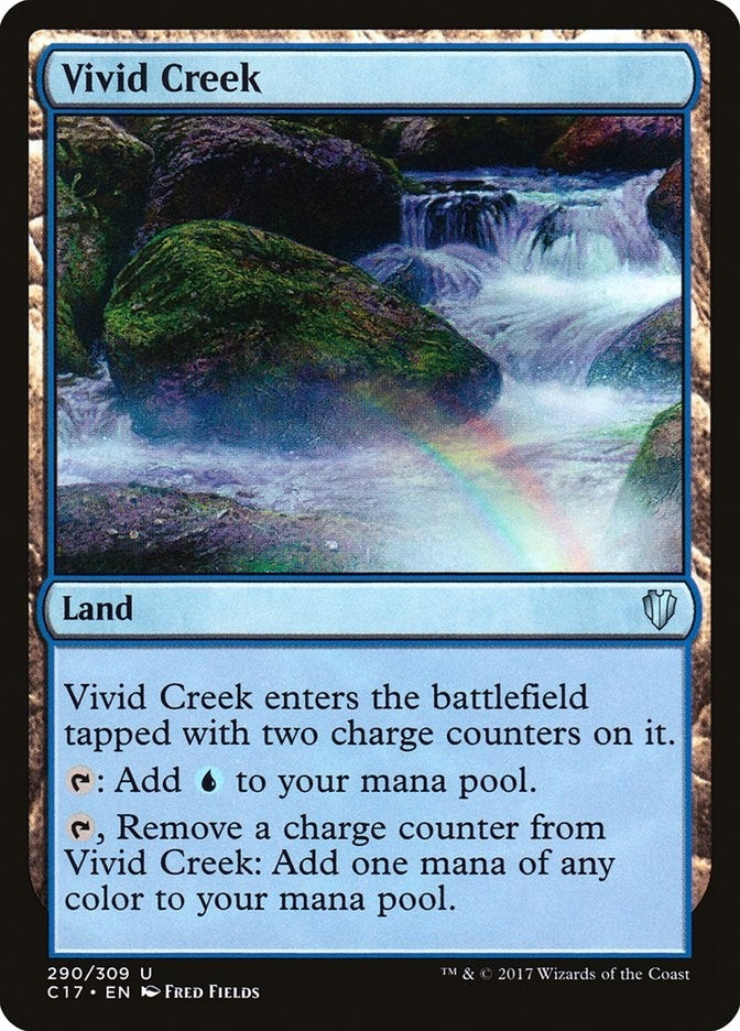 Image for Vivid Creek (Commander 2017) (290) - Magic: The Gathering