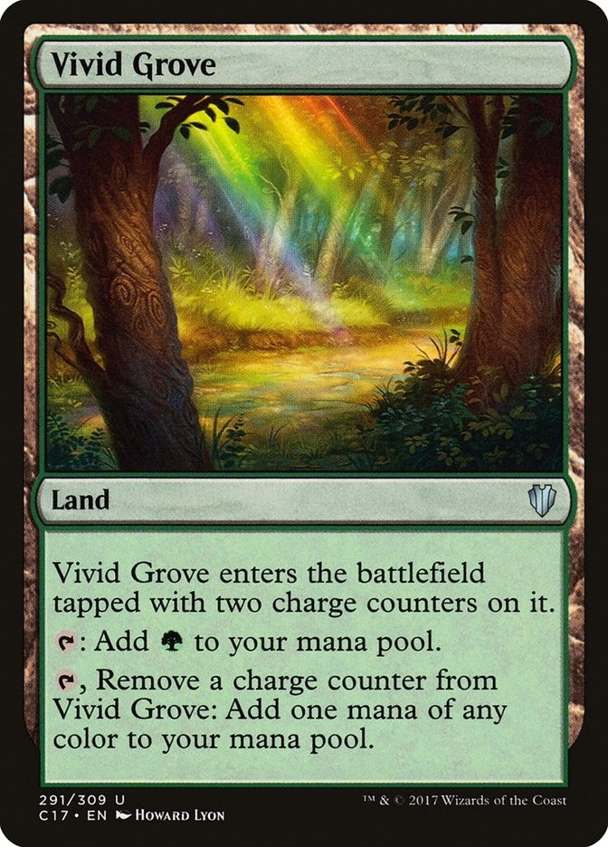 Image for Vivid Grove (Commander 2017) (291) - Magic: The Gathering