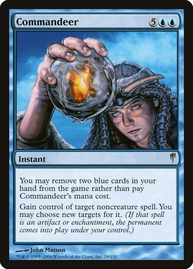 Image for Commandeer (Coldsnap) (29) - Magic: The Gathering
