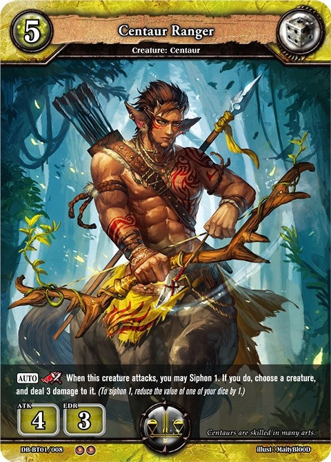 Image for Centaur Ranger (Rally to War) (DB-BT01/008) - Dragoborne