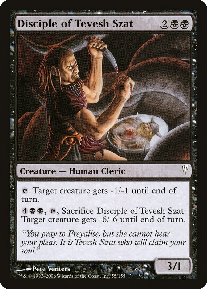 Image for Disciple of Tevesh Szat (Coldsnap) (55) - Magic: The Gathering
