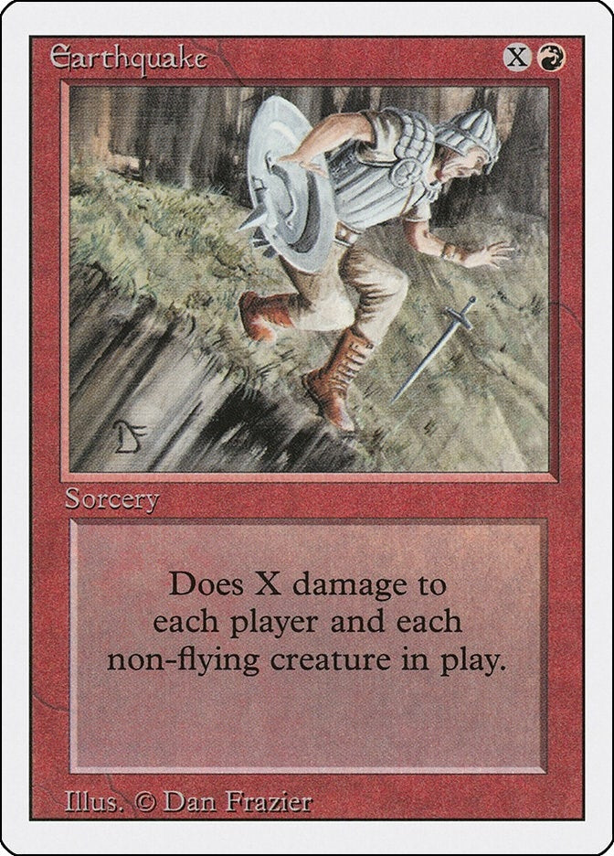 Image for Earthquake (Revised Edition) - Magic: The Gathering