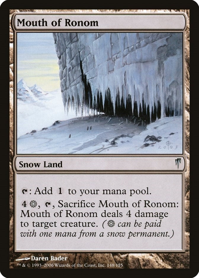 Image for Mouth of Ronom (Coldsnap) (148) - Magic: The Gathering