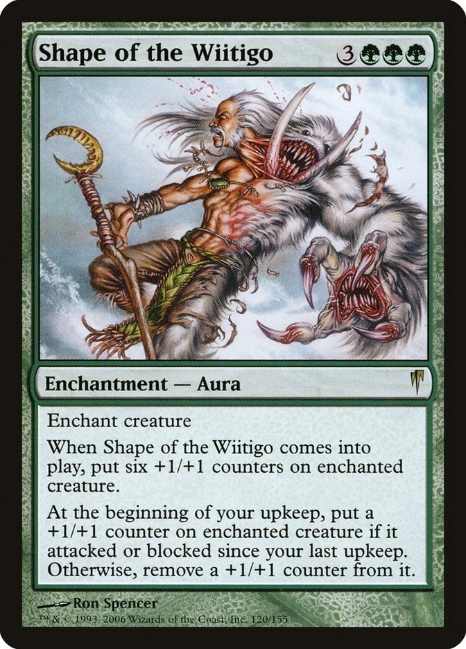 Image for Shape of the Wiitigo (Coldsnap) (120) - Magic: The Gathering