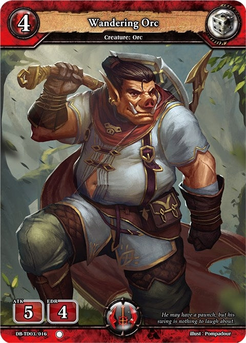 Image for Wandering Orc (Rally to War) (DB-BT01/086) - Dragoborne