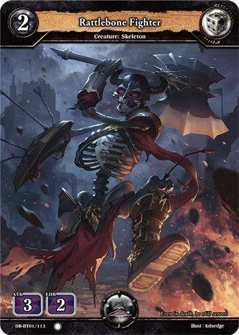 Image for Rattlebone Fighter (Rally to War) (DB-BT01/113) - Dragoborne