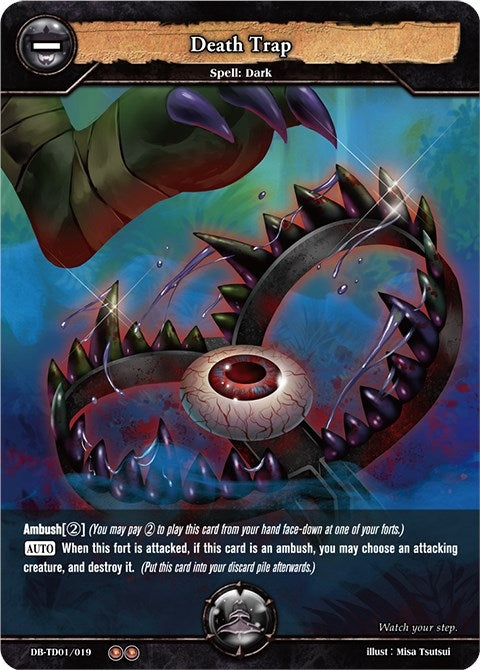 Image for Death Trap (Rally to War) (DB-BT01/118) - Dragoborne
