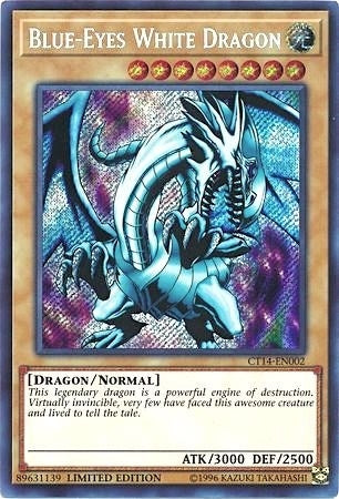 Image for Blue-Eyes White Dragon (2017 Mega-Tins) (CT14-EN002) - YuGiOh