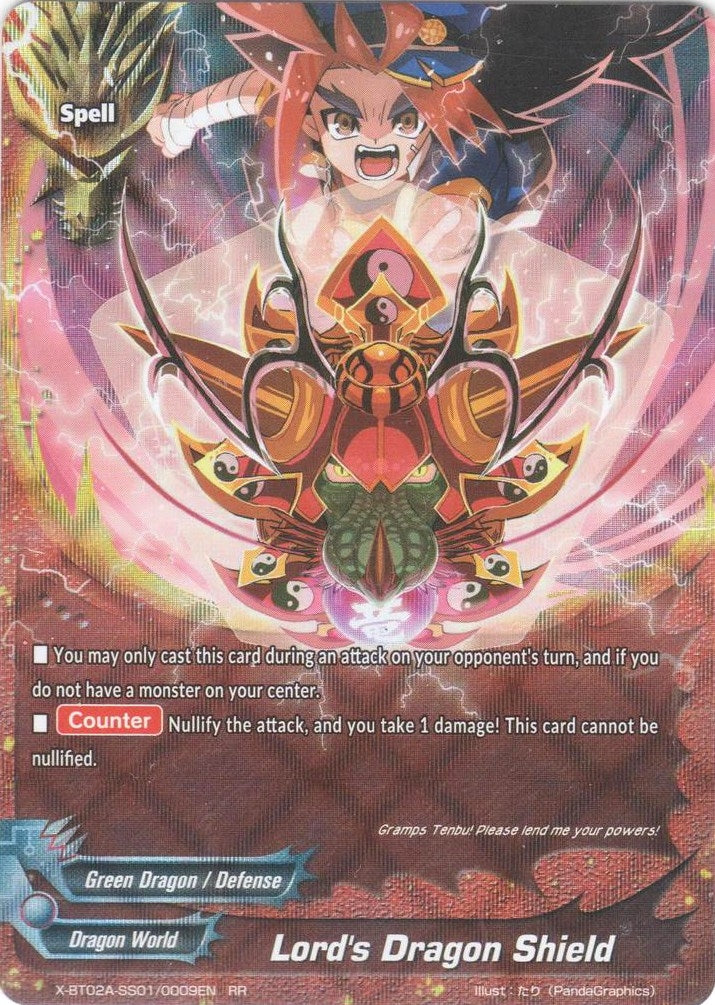 Image for Lord's Dragon Shield (Evolution & Mutation) (X-BT02A-SS01/0009EN) - Future Card BuddyFight