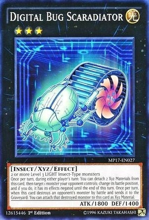 Image for Digital Bug Scaradiator (2017 Mega-Tins Mega Pack) (MP17-EN027) - YuGiOh