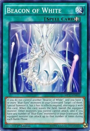 Image for Beacon of White (2017 Mega-Tins Mega Pack) (MP17-EN031) - YuGiOh