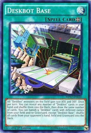 Image for Deskbot Base (2017 Mega-Tins Mega Pack) (MP17-EN036) - YuGiOh