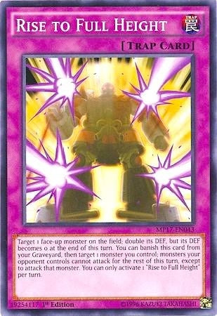Image for Rise to Full Height (2017 Mega-Tins Mega Pack) (MP17-EN043) - YuGiOh