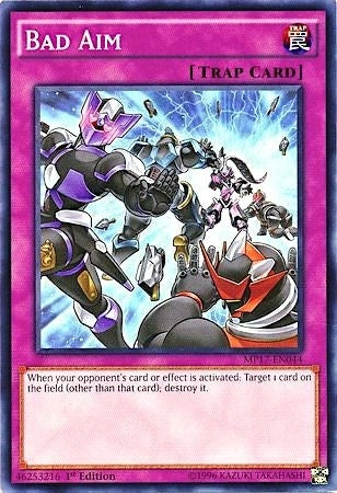 Image for Bad Aim (2017 Mega-Tins Mega Pack) (MP17-EN044) - YuGiOh