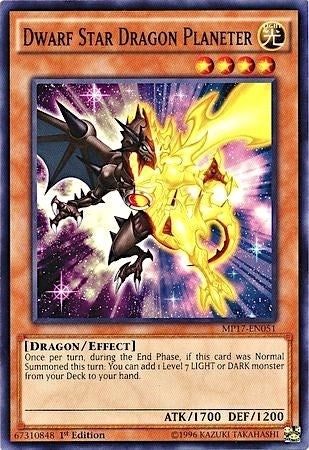 Image for Dwarf Star Dragon Planeter (2017 Mega-Tins Mega Pack) (MP17-EN051) - YuGiOh