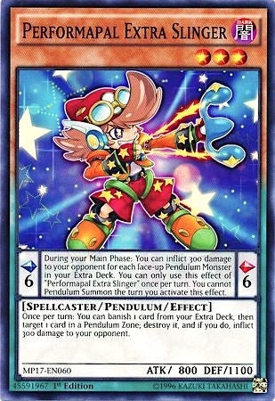 Image for Performapal Extra Slinger (2017 Mega-Tins Mega Pack) (MP17-EN060) - YuGiOh