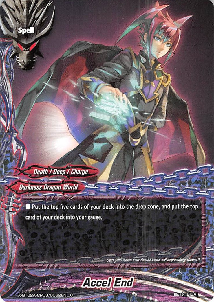 Image for Accel End (Evolution & Mutation) (X-BT02A-CP03/0062EN) - Future Card BuddyFight