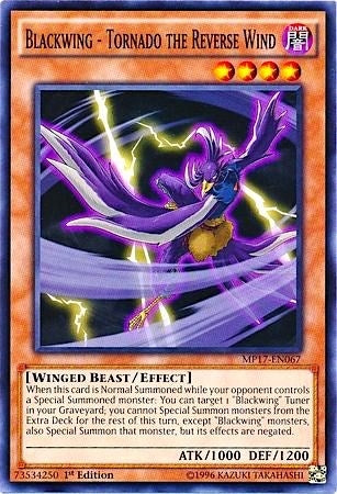 Image for Blackwing - Tornado the Reverse Wind (2017 Mega-Tins Mega Pack) (MP17-EN067) - YuGiOh