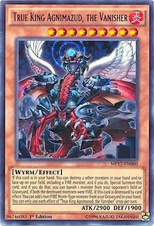 Image for True King Agnimazud, the Vanisher (2017 Mega-Tins Mega Pack) (MP17-EN080) - YuGiOh