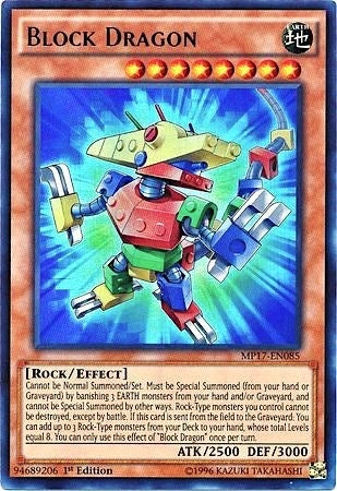Image for Block Dragon (2017 Mega-Tins Mega Pack) (MP17-EN085) - YuGiOh