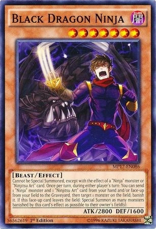 Image for Black Dragon Ninja (2017 Mega-Tins Mega Pack) (MP17-EN086) - YuGiOh