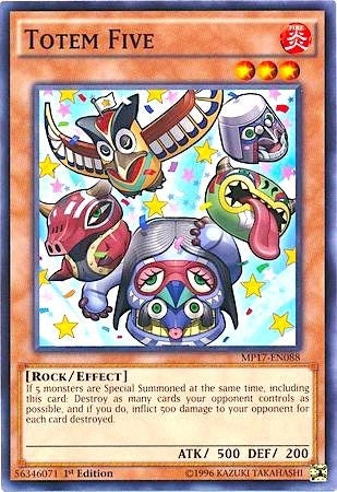 Image for Totem Five (2017 Mega-Tins Mega Pack) (MP17-EN088) - YuGiOh