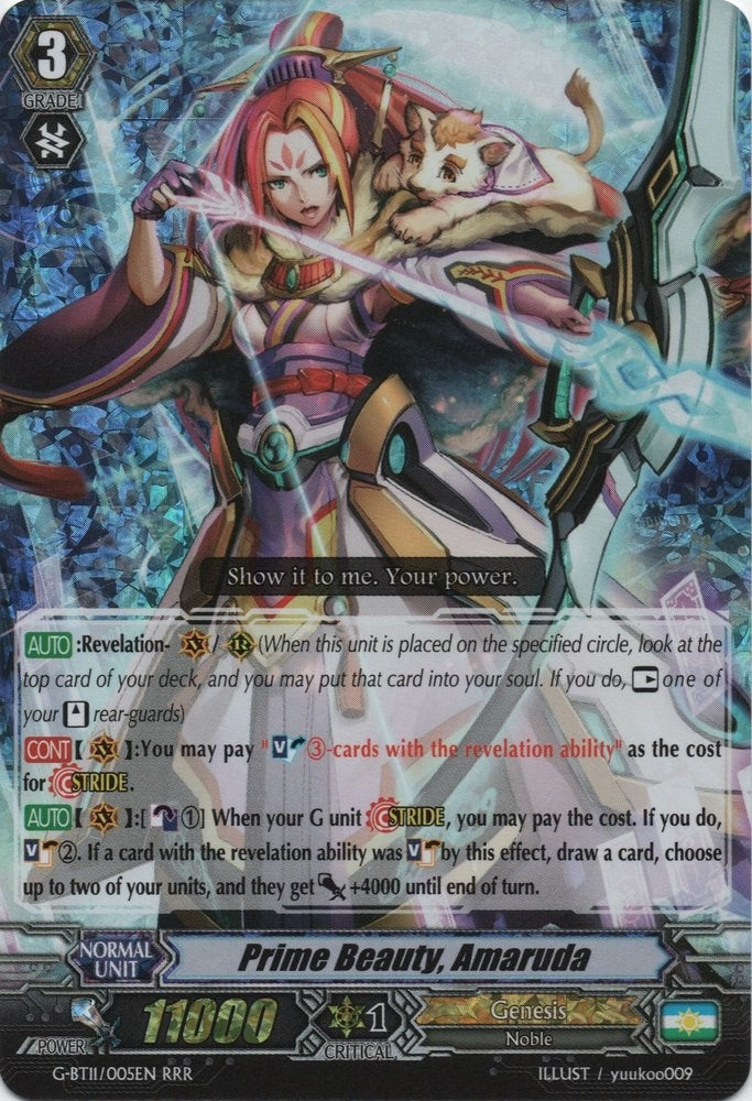 Image for Prime Beauty, Amaruda (G-BT11: Demonic Advent) (G-BT11/005EN) - Cardfight Vanguard