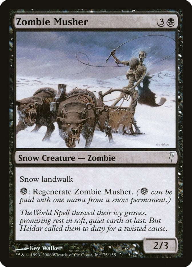 Image for Zombie Musher (Coldsnap) (75) - Magic: The Gathering