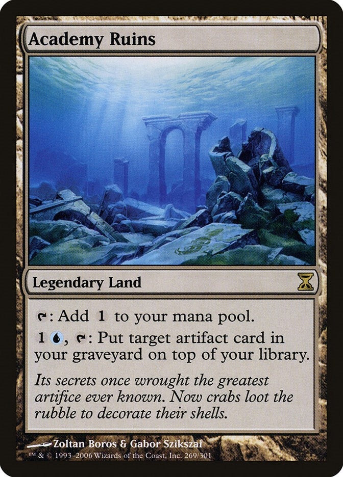 Image for Academy Ruins (Time Spiral) (269) - Magic: The Gathering