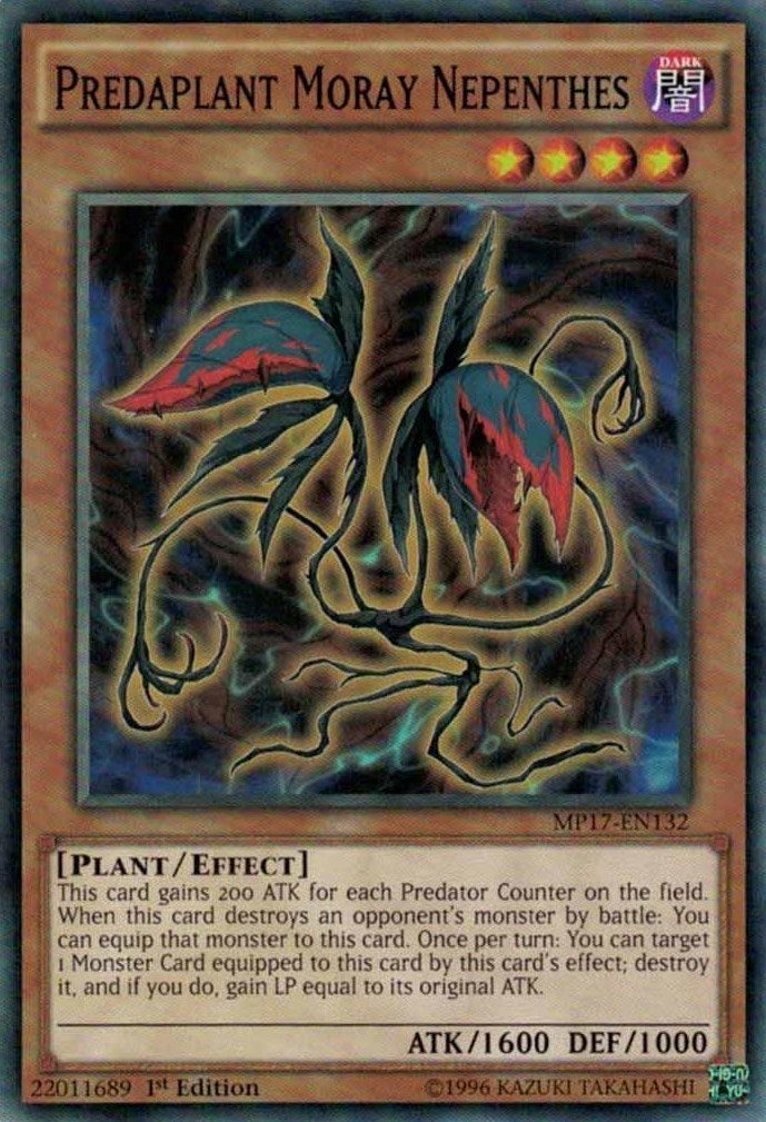 Image for Predaplant Moray Nepenthes (2017 Mega-Tins Mega Pack) (MP17-EN132) - YuGiOh