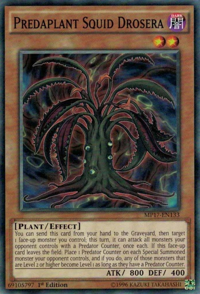 Image for Predaplant Squid Drosera (2017 Mega-Tins Mega Pack) (MP17-EN133) - YuGiOh