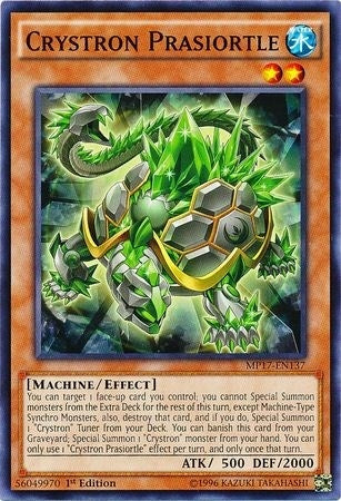Image for Crystron Prasiortle (2017 Mega-Tins Mega Pack) (MP17-EN137) - YuGiOh