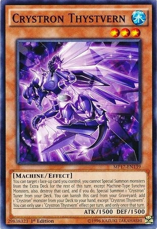 Image for Crystron Thystvern (2017 Mega-Tins Mega Pack) (MP17-EN139) - YuGiOh