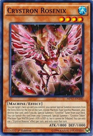 Image for Crystron Rosenix (2017 Mega-Tins Mega Pack) (MP17-EN140) - YuGiOh