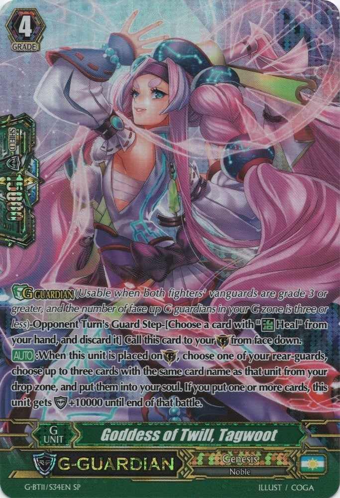 Image for Goddess of Twill, Tagwoot (SP) (G-BT11: Demonic Advent) (G-BT11/S34EN) - Cardfight Vanguard