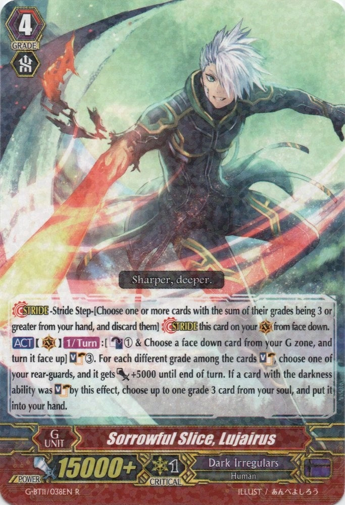 Image for Sorrowful Slice, Lujairus (G-BT11: Demonic Advent) (G-BT11/038EN) - Cardfight Vanguard