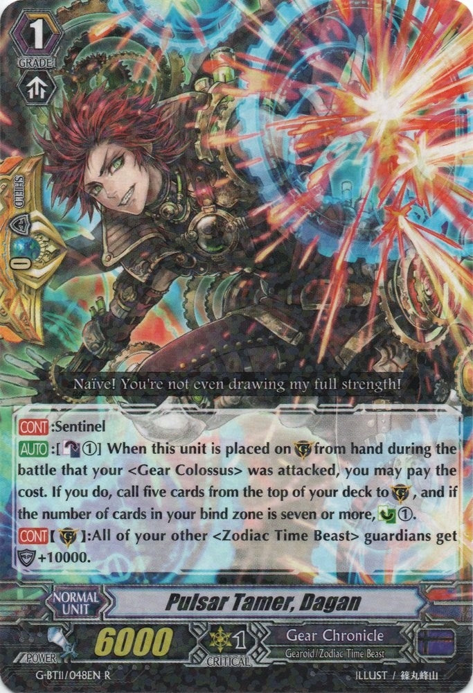 Image for Pulsar Tamer, Dagan (G-BT11: Demonic Advent) (G-BT11/048EN) - Cardfight Vanguard