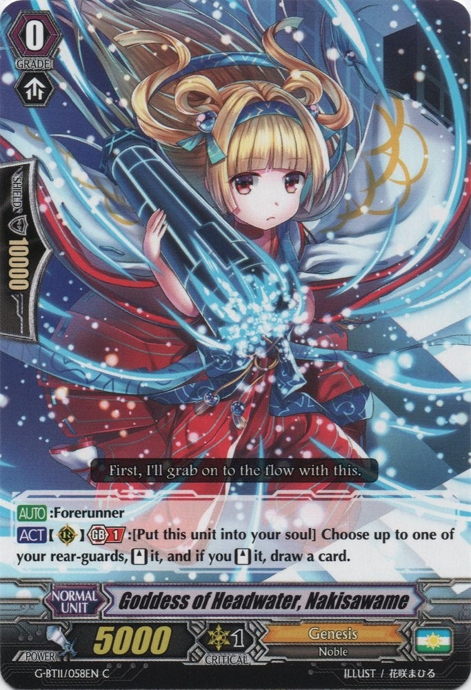 Image for Goddess of Headwater, Nakisawame (G-BT11: Demonic Advent) (G-BT11/058EN) - Cardfight Vanguard