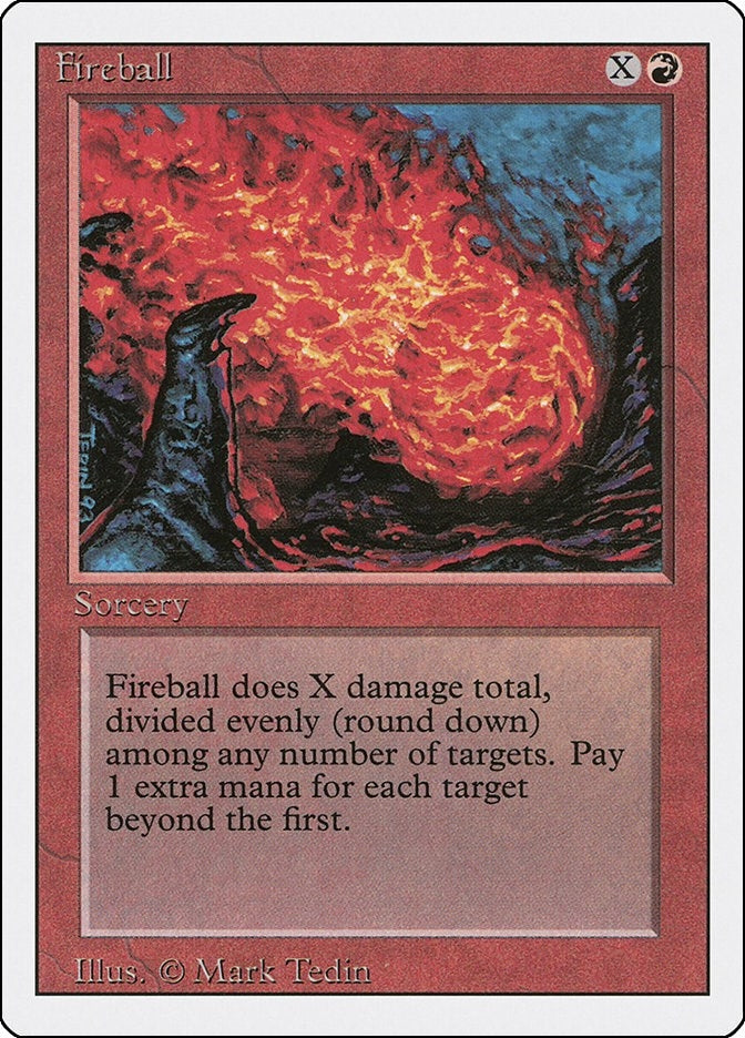 Image for Fireball (Revised Edition) - Magic: The Gathering