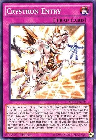 Image for Crystron Entry (2017 Mega-Tins Mega Pack) (MP17-EN160) - YuGiOh