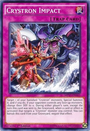 Image for Crystron Impact (2017 Mega-Tins Mega Pack) (MP17-EN161) - YuGiOh