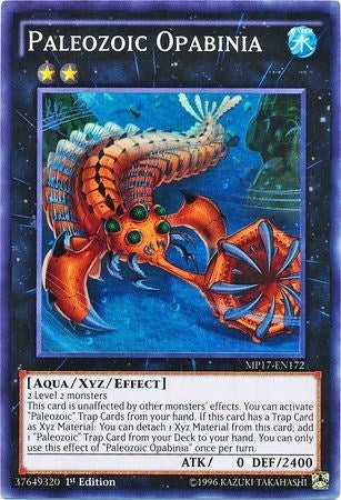 Image for Paleozoic Opabinia (2017 Mega-Tins Mega Pack) (MP17-EN172) - YuGiOh