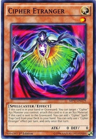 Image for Cipher Etranger (2017 Mega-Tins Mega Pack) (MP17-EN179) - YuGiOh