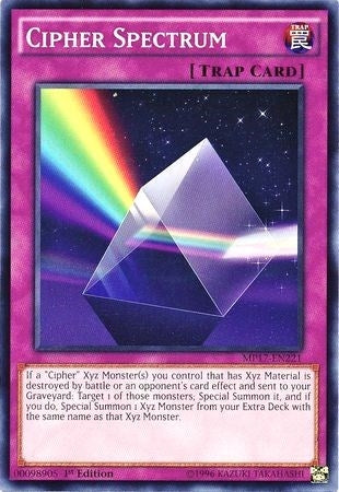 Image for Cipher Spectrum (2017 Mega-Tins Mega Pack) (MP17-EN221) - YuGiOh