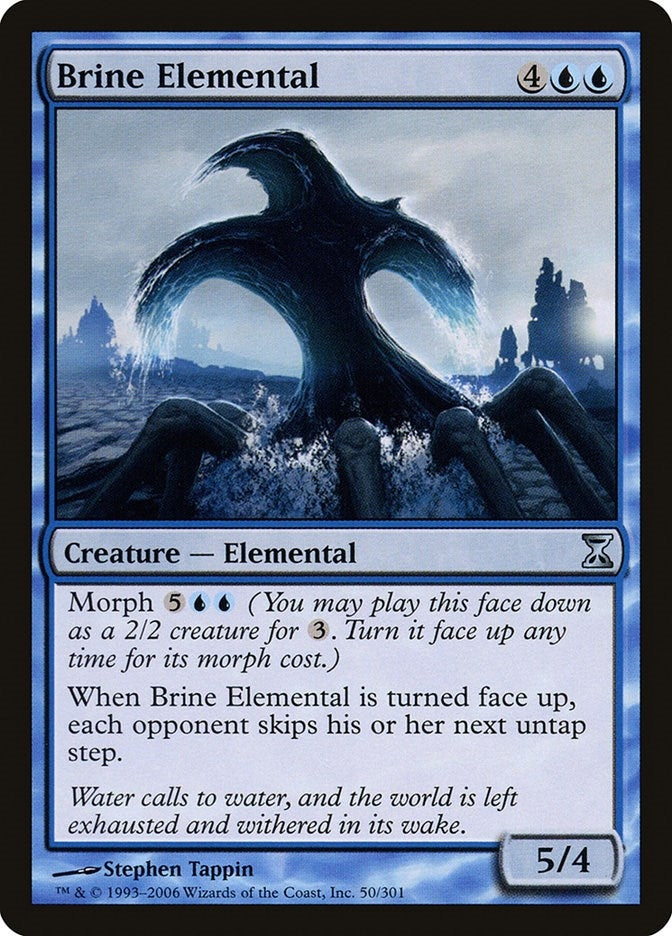 Image for Brine Elemental (Time Spiral) (50) - Magic: The Gathering