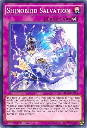 Image for Shinobird Salvation (2017 Mega-Tins Mega Pack) (MP17-EN224) - YuGiOh