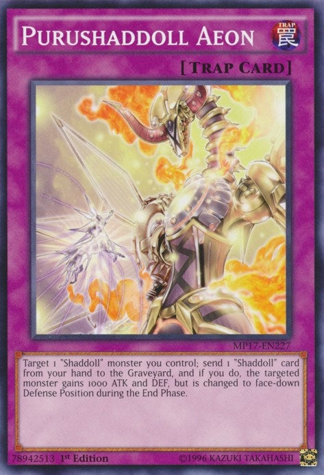 Image for Purushaddoll Aeon (2017 Mega-Tins Mega Pack) (MP17-EN227) - YuGiOh