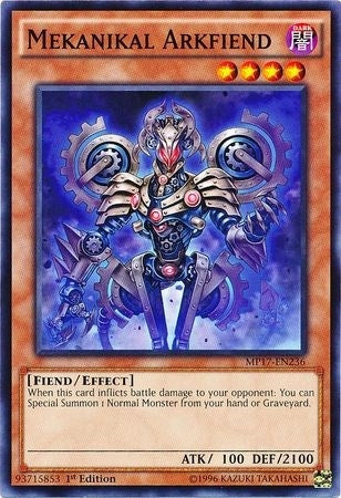 Image for Mekanikal Arkfiend (2017 Mega-Tins Mega Pack) (MP17-EN236) - YuGiOh