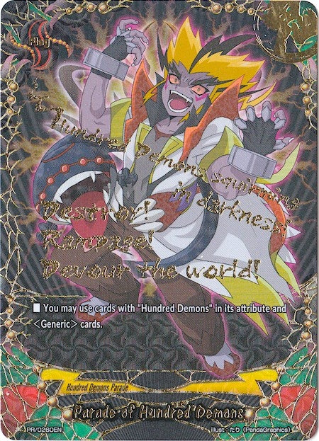 Image for Parade of Hundred Demons - PR/0260EN (Promo Cards) (PR/0260EN) - Future Card BuddyFight