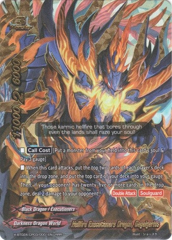 Image for Hellfire Executioners Dragon, Gagalgarios (Evolution & Mutation) (X-BT02A-CP03/0001EN) - Future Card BuddyFight